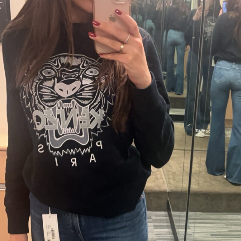 Kenzo sweatshirt navy blue